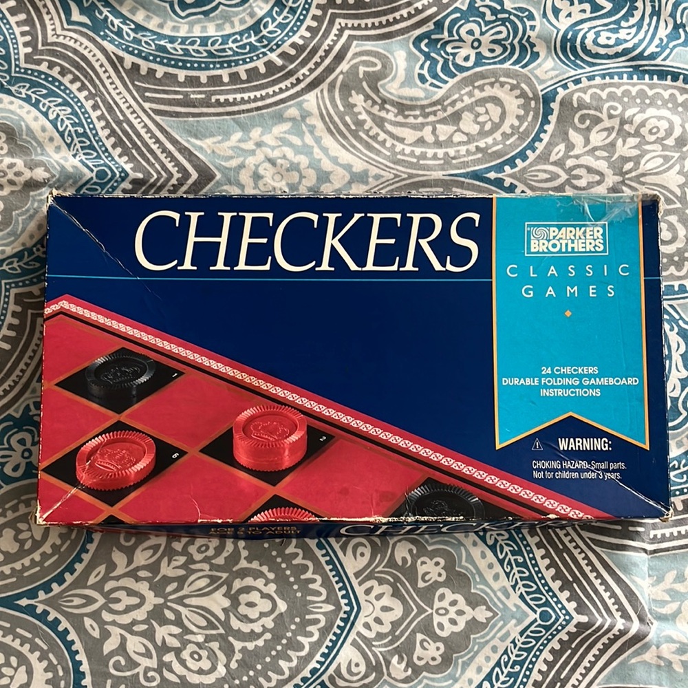 Checkers Board Game